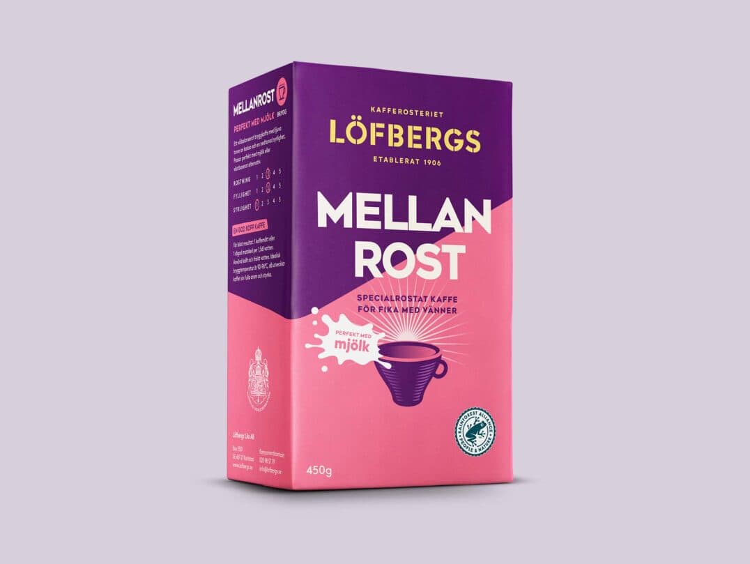 Mellanrost perfekt med mjölk