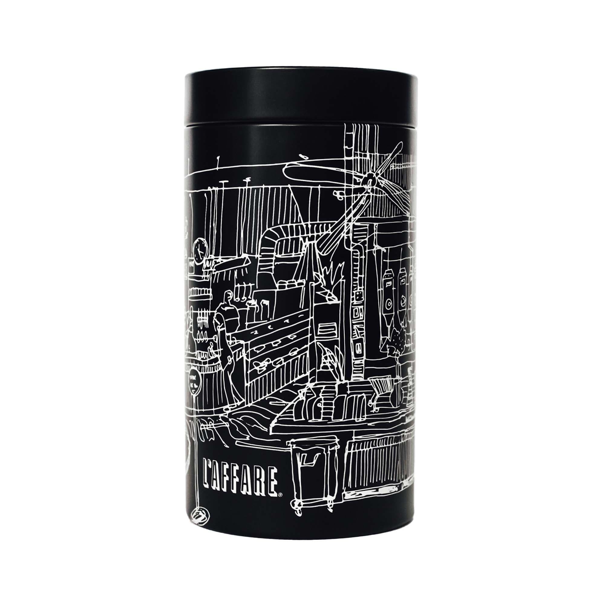 Coffee Tin - Black