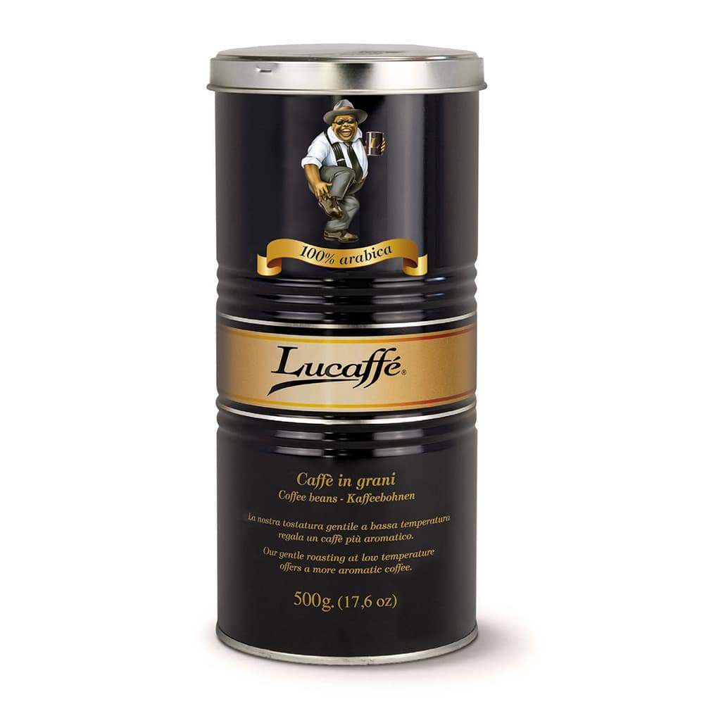 Lucaffè Mr. Exclusive 100% Arabica in grani/barattolo