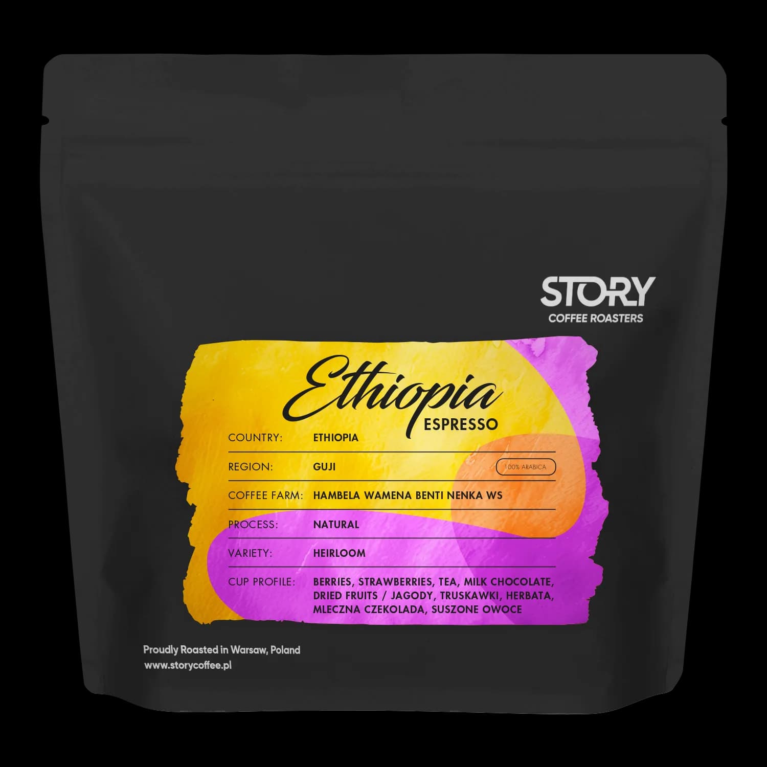 Ethiopia Guji Natural Espresso – Kawa Świeżo Palona Story Coffee Roasters