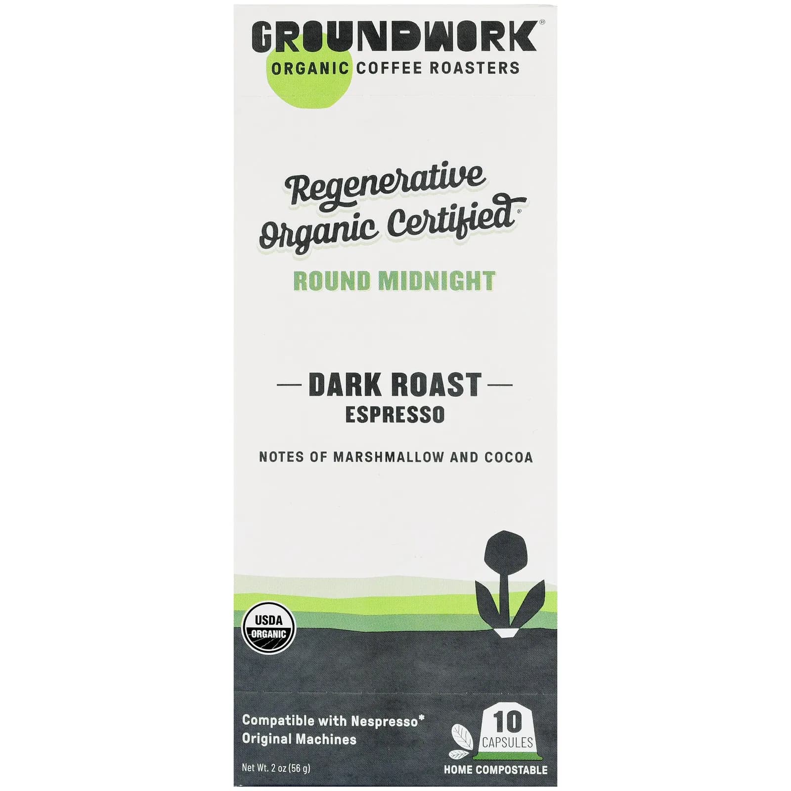 Regenerative Organic Certified Round Midnight