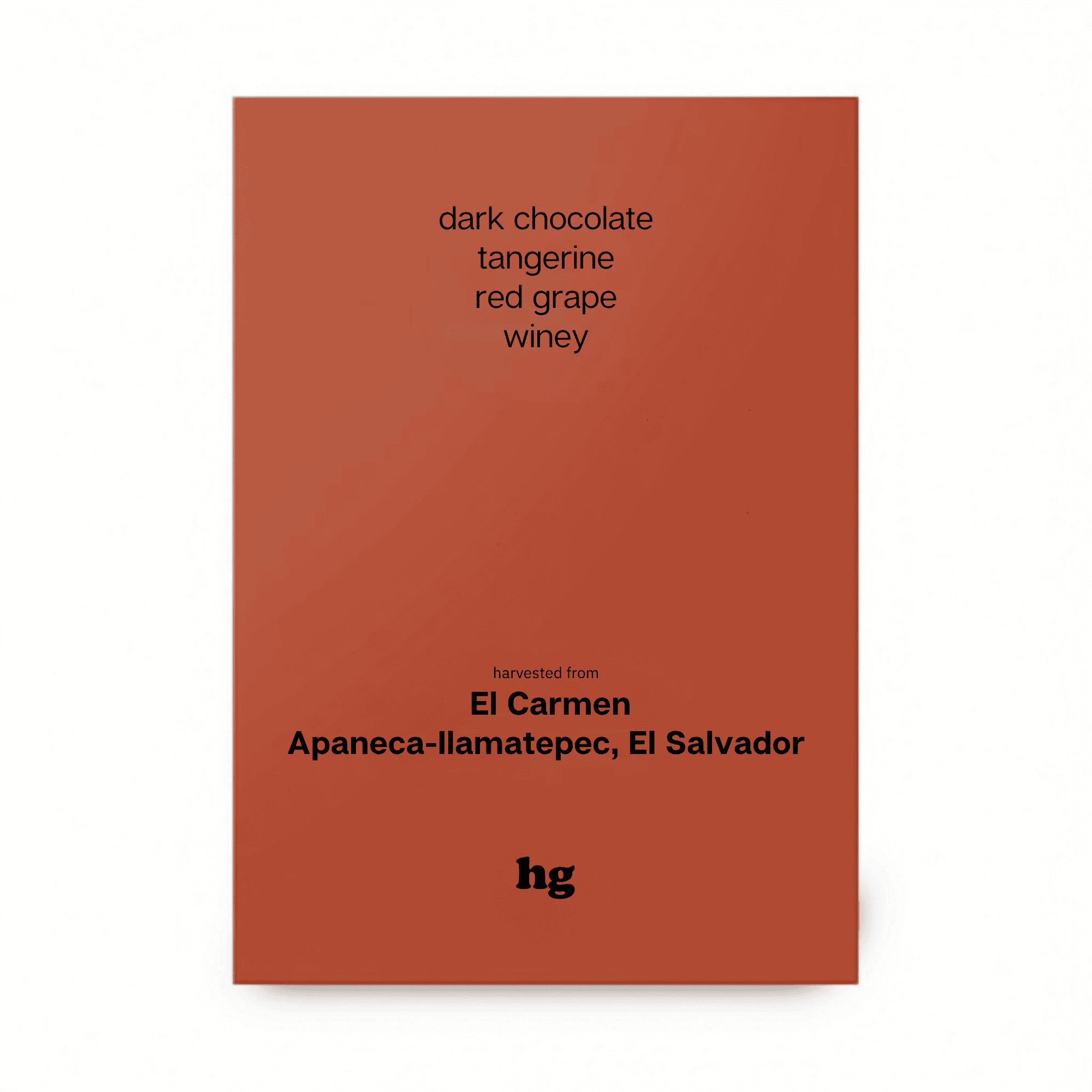 El Carmen, Orange Bourbon, Anaerobic Natural, El Salvador