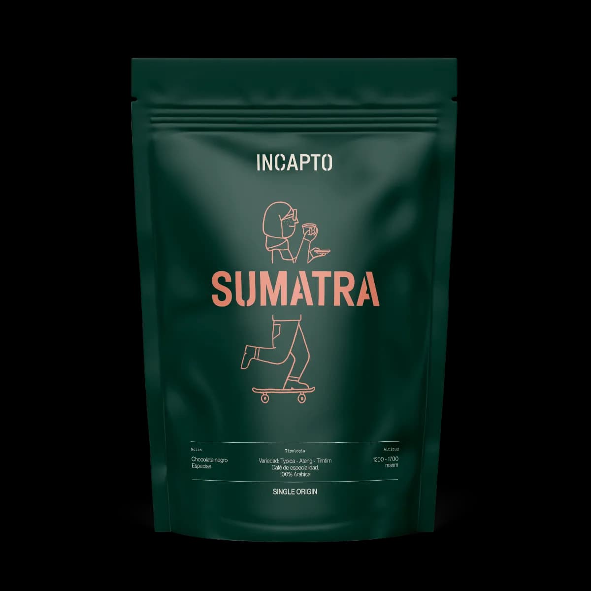 Café de Sumatra en grano