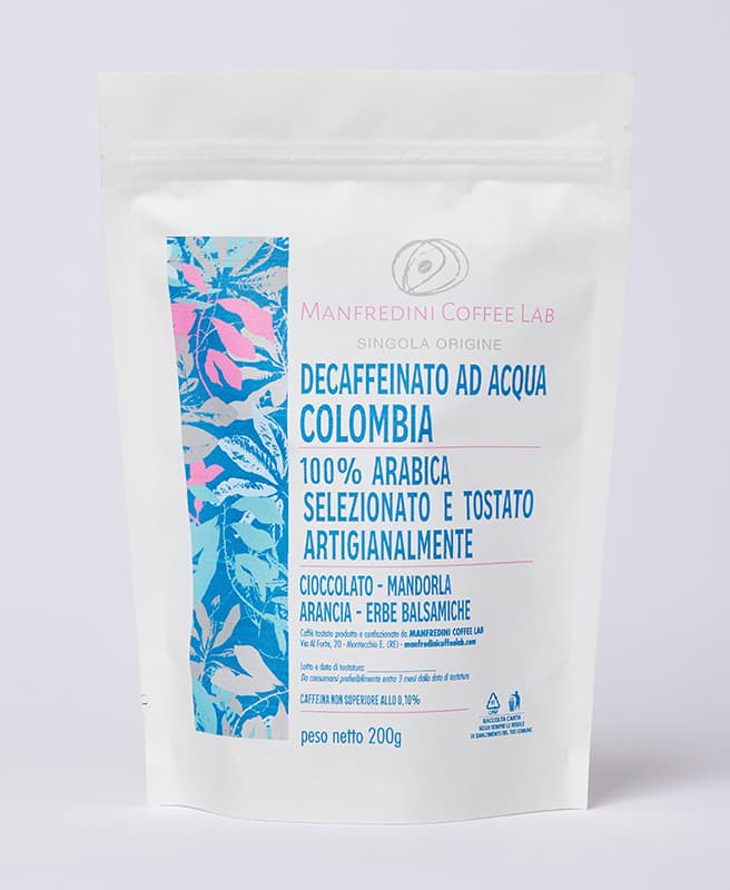 Colombia – Decaffeinato Sugarcane – 100% Arabica
