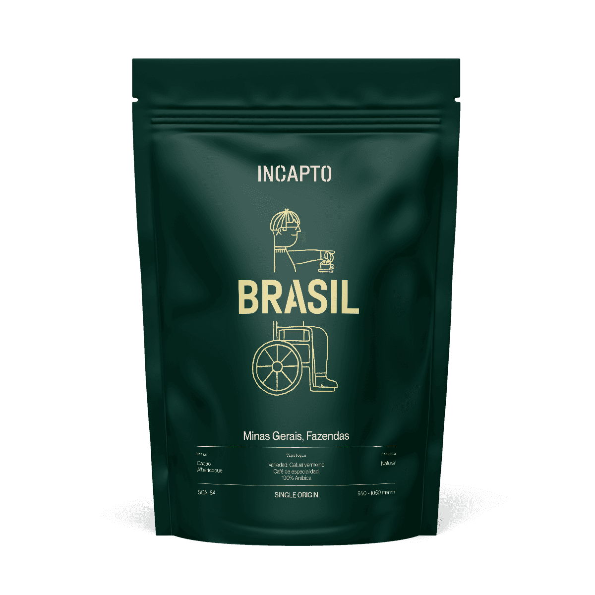Café de Brasil en grano