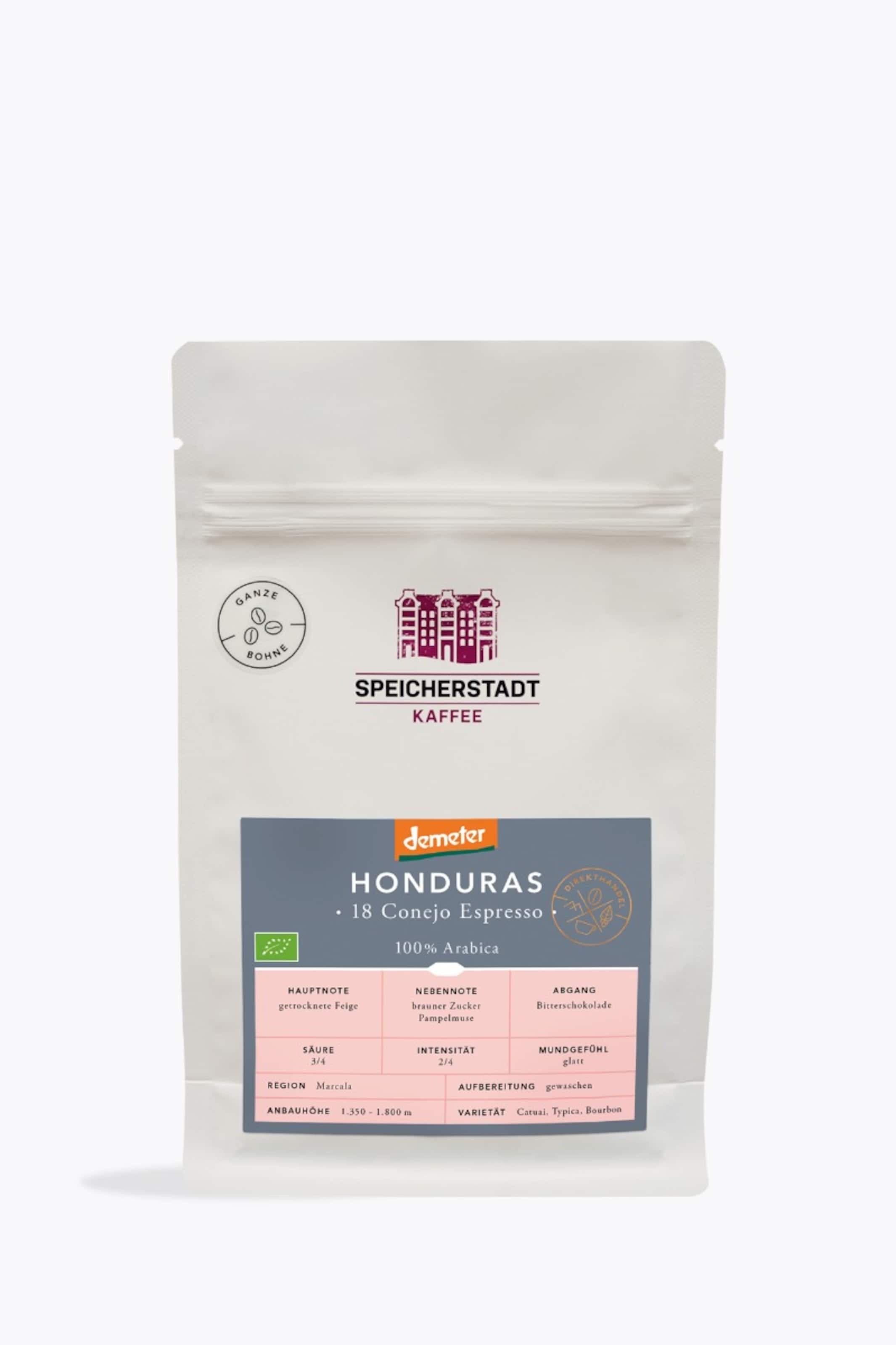 Honduras 18 Conejo Bio Demeter Espresso