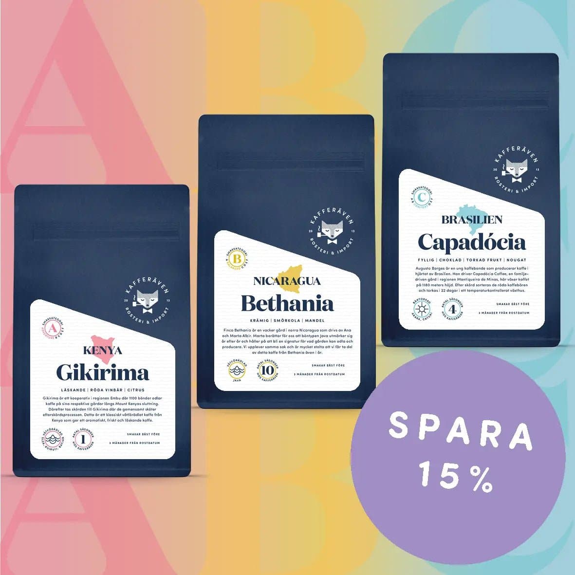 Kaffepaket - A B C
