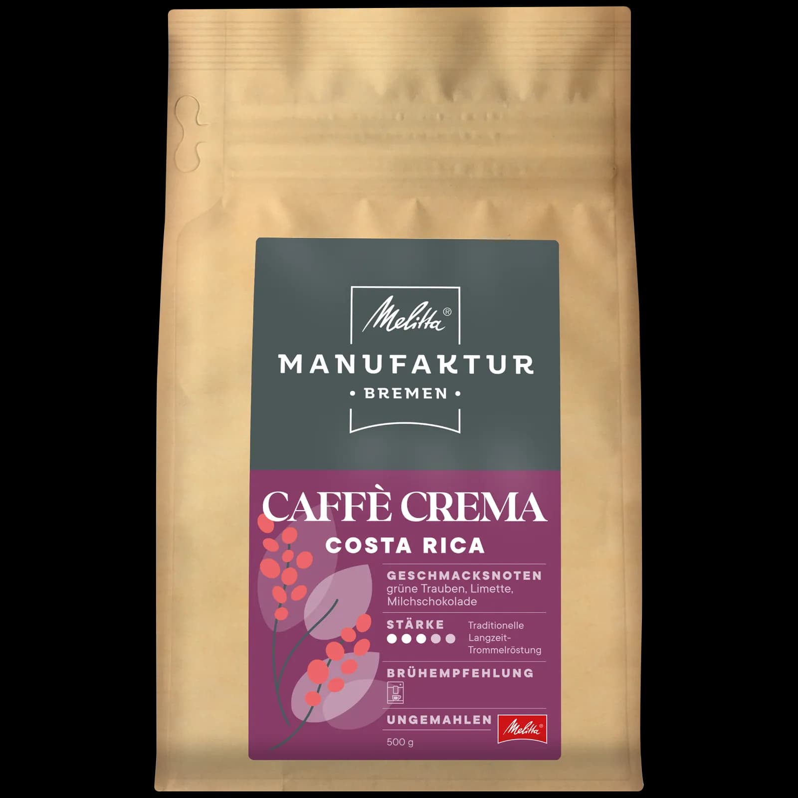 Manufaktur-Kaffee Caffè Crema Costa Rica