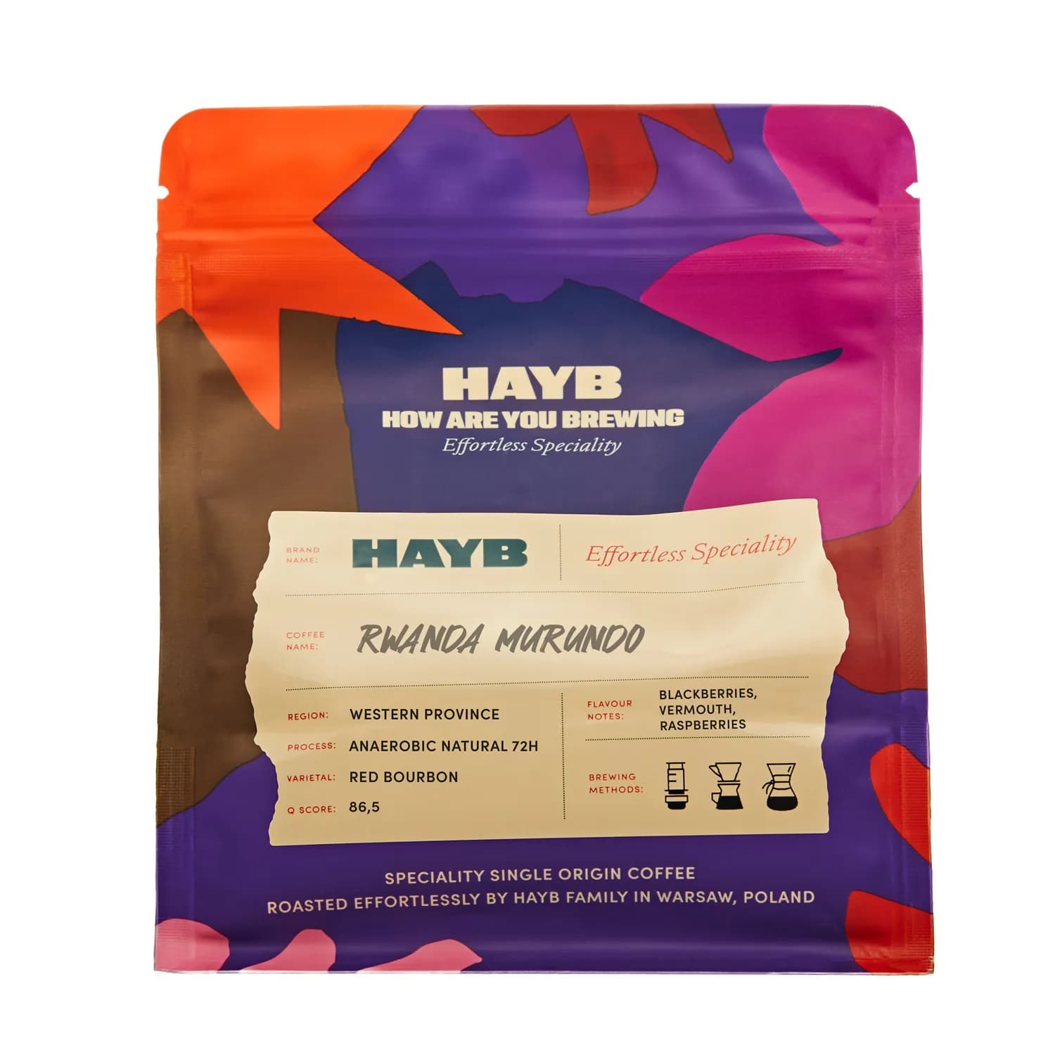 Rwanda Murundo Anaerobic Natural 72h Filter