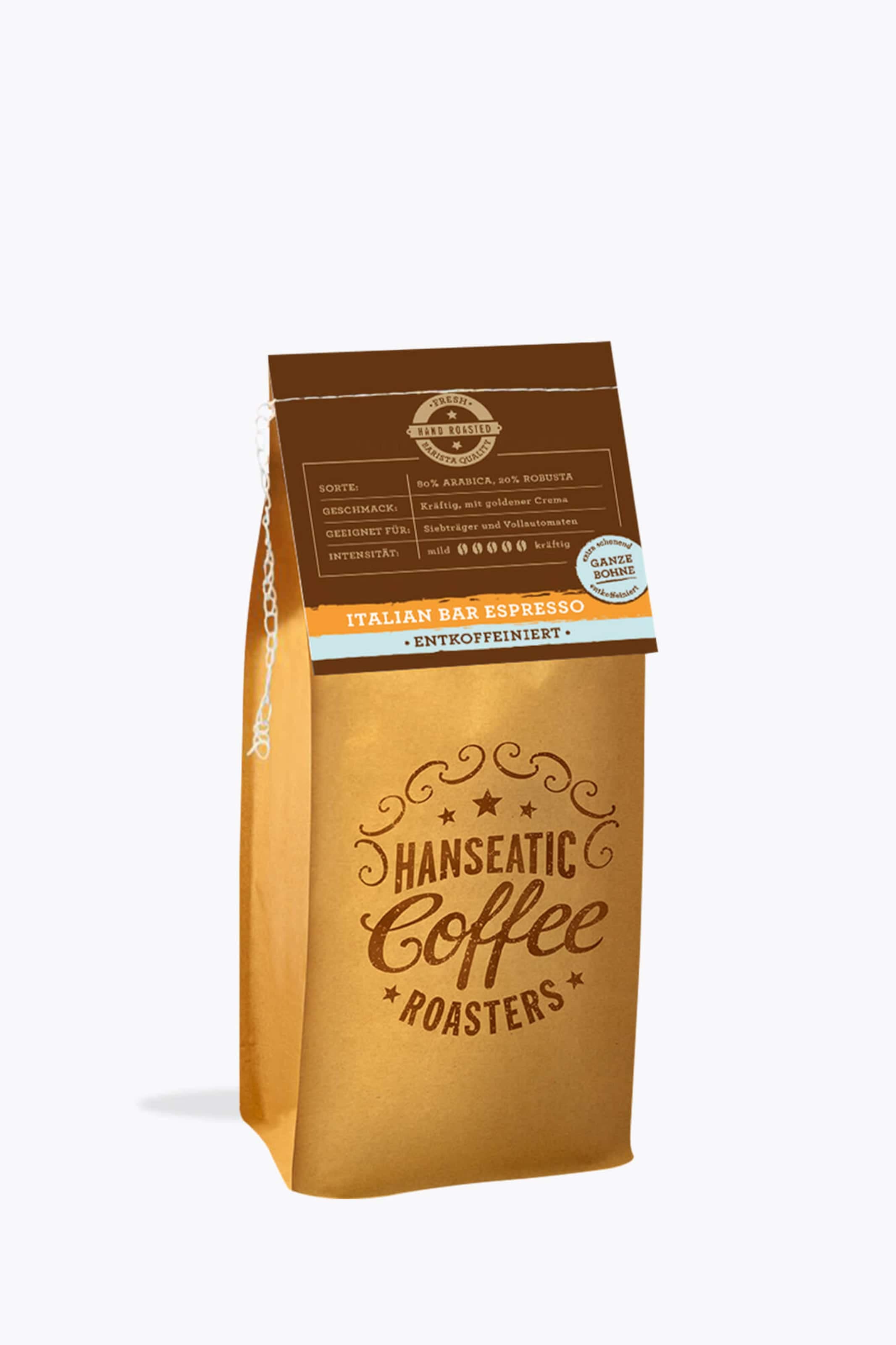Italian Bar Espresso Decaffeinato
