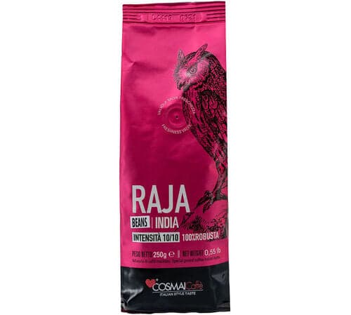 Caffè Cosmai - Caffè in grani - India Raja 100% Robusta