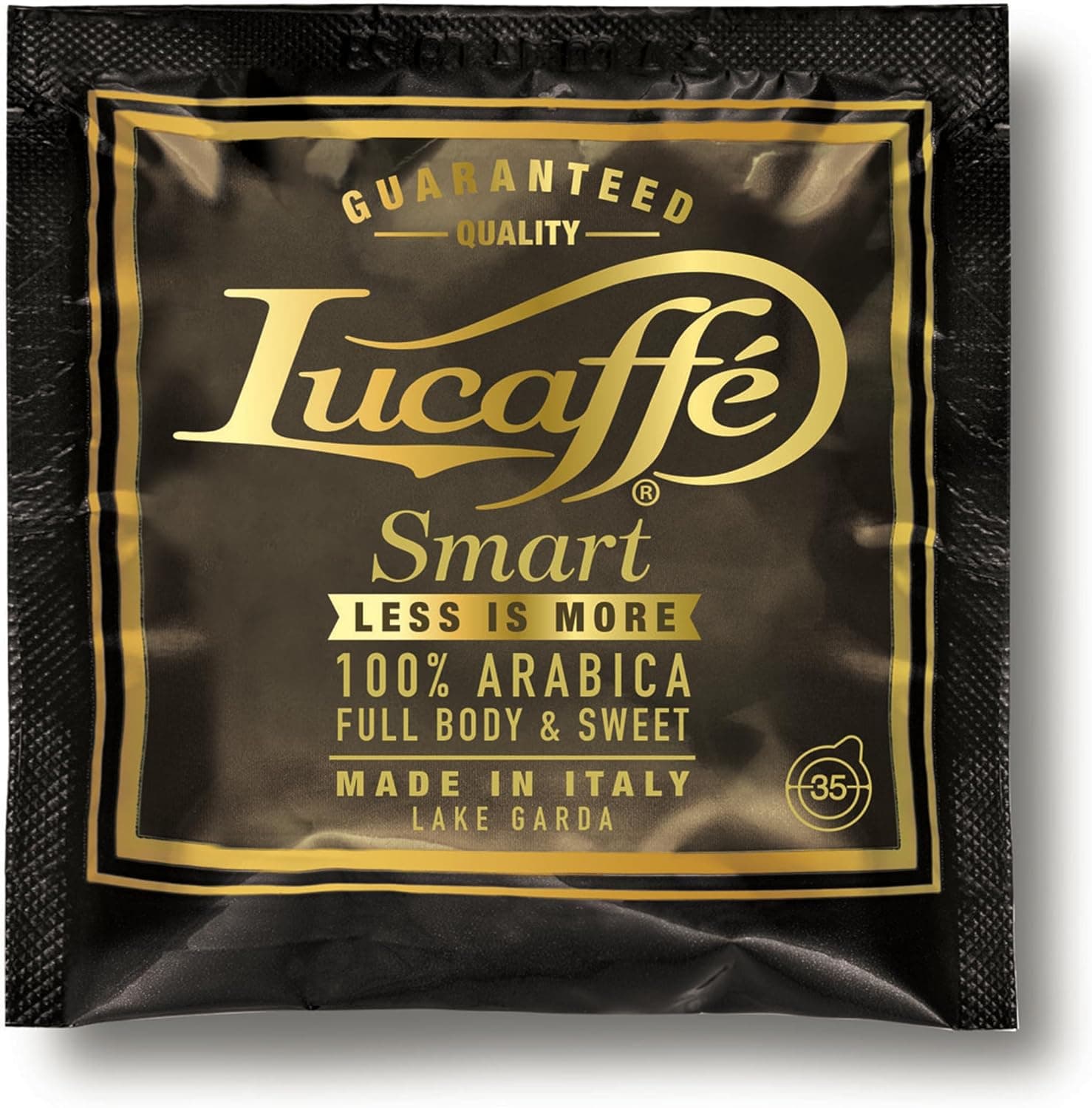 Lucaffè Nero Gourmet Dispenser 100 cialde 35m