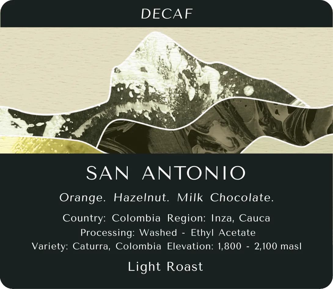 San Antonio (Decaffeinated) - Colombia