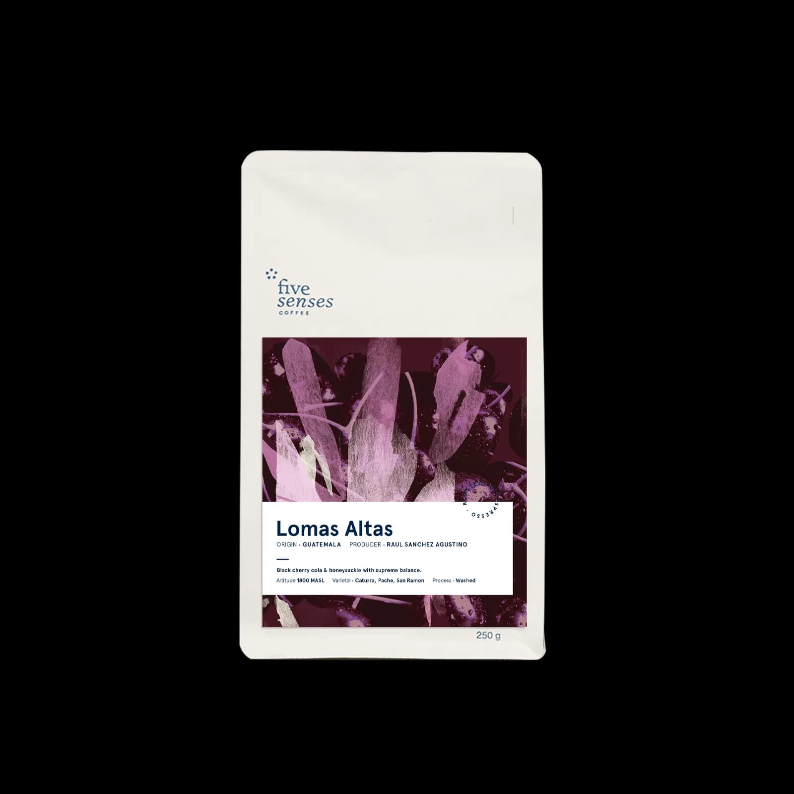 Lomas Altas, Washed