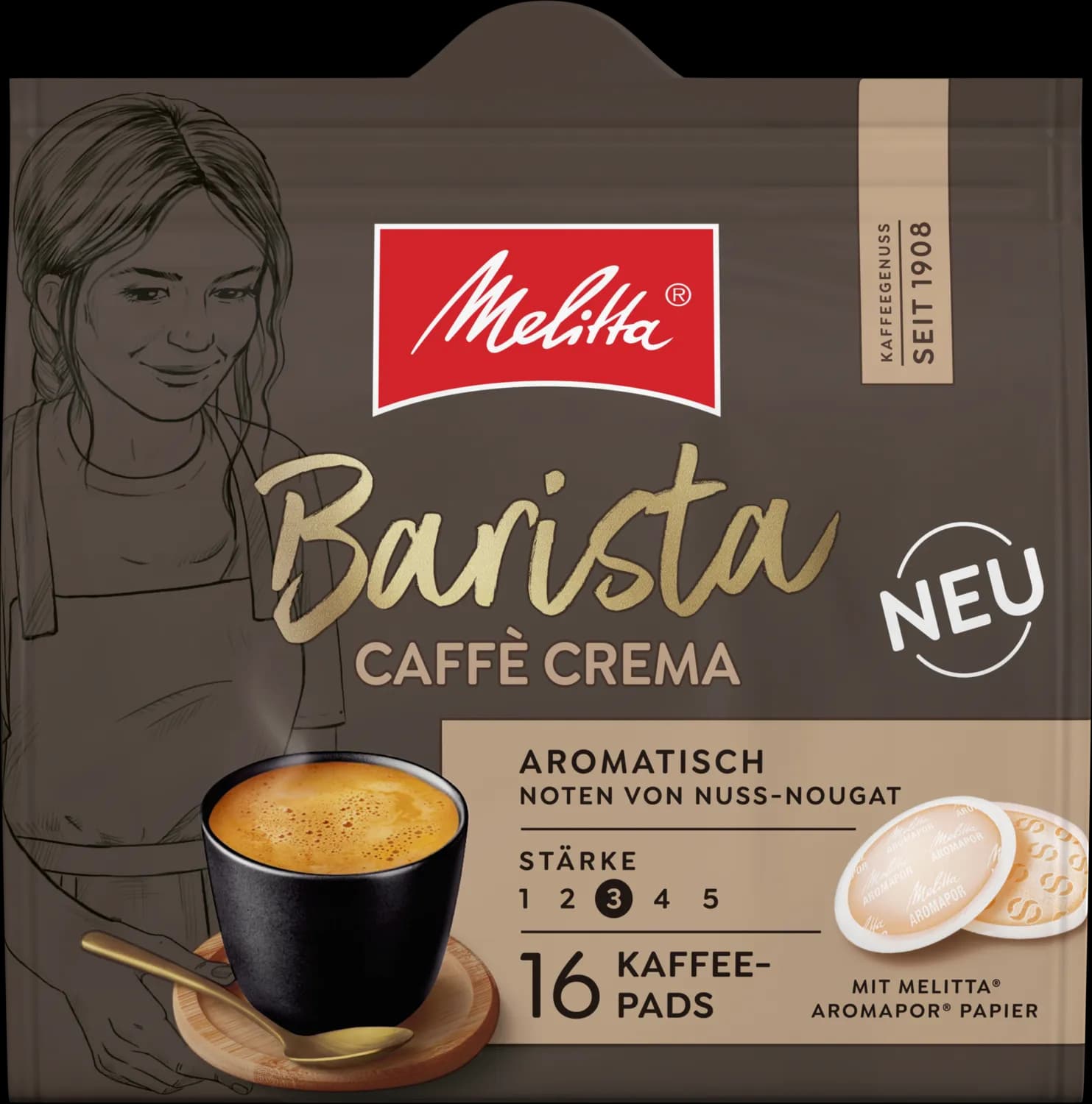 Barista Crema Pads