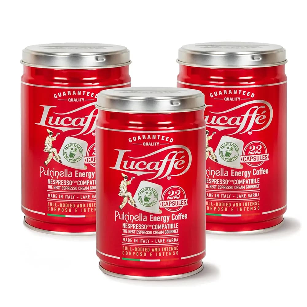 Lucaffè Pulcinella Energy Coffee