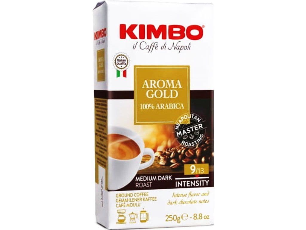 Aroma Gold macinato, confezionato sottovuoto