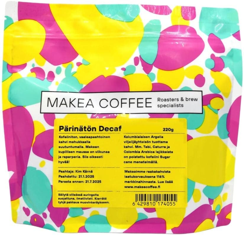 Pärinätön Decaf Coffee Beans