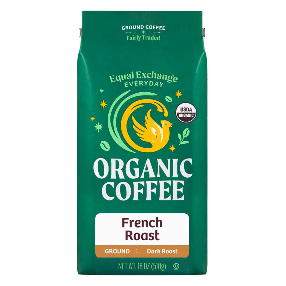 Organic French Roast Coffee drip grind