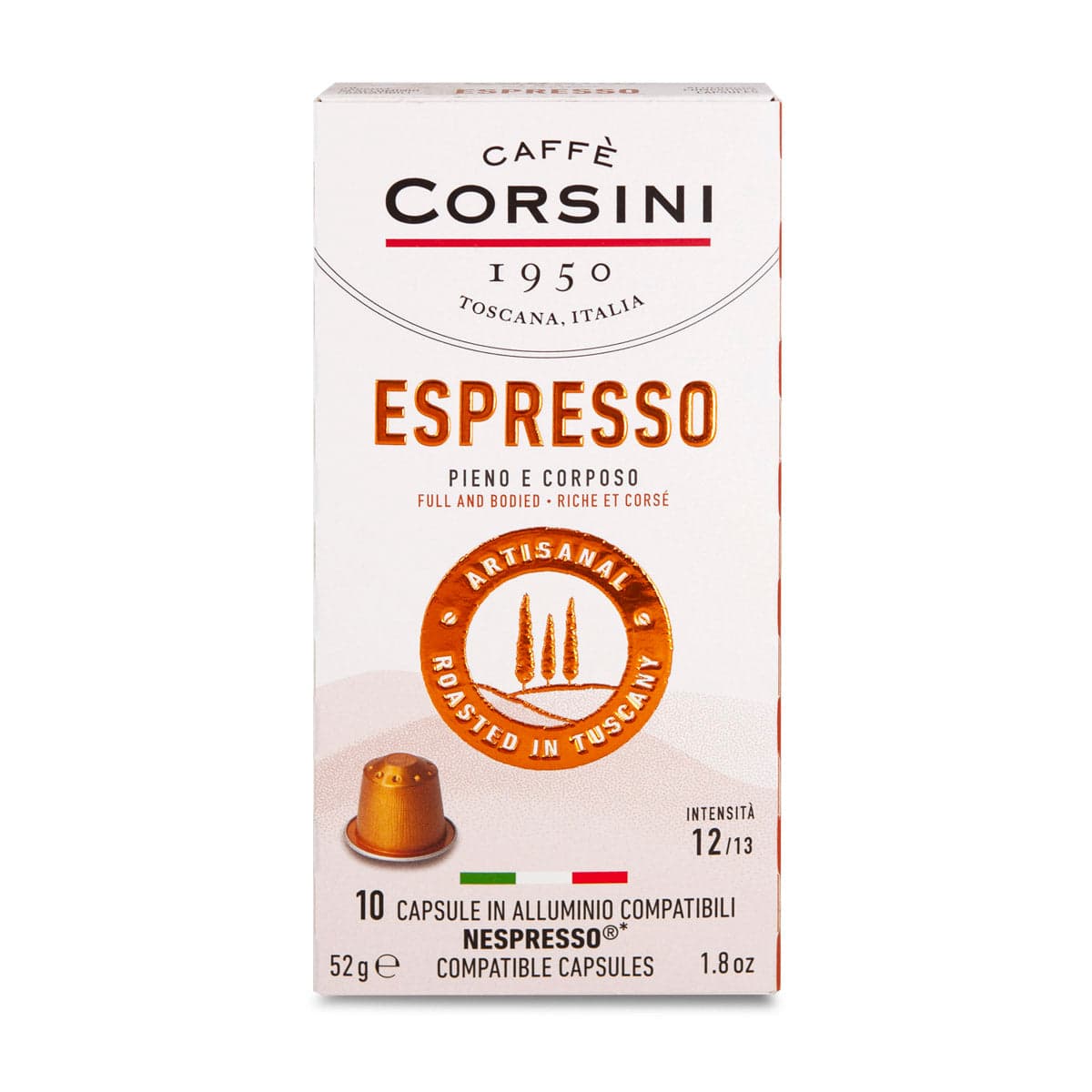 Nuova gamma home Caffè Corsini | Miscela Arabica Robusta