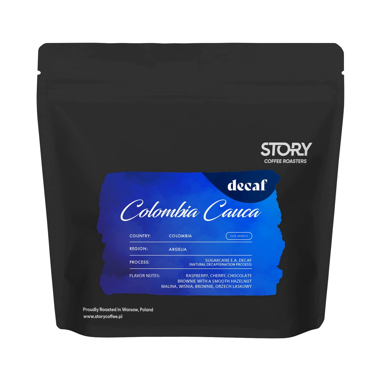 Colombia Cauca Argelia DECAF Omniroast