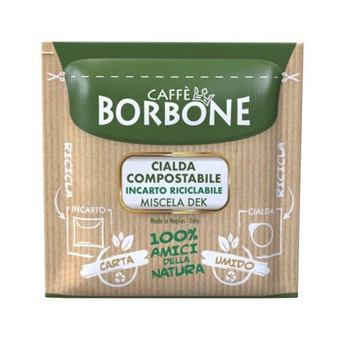 Carta caffè Borbone miscela Deca
