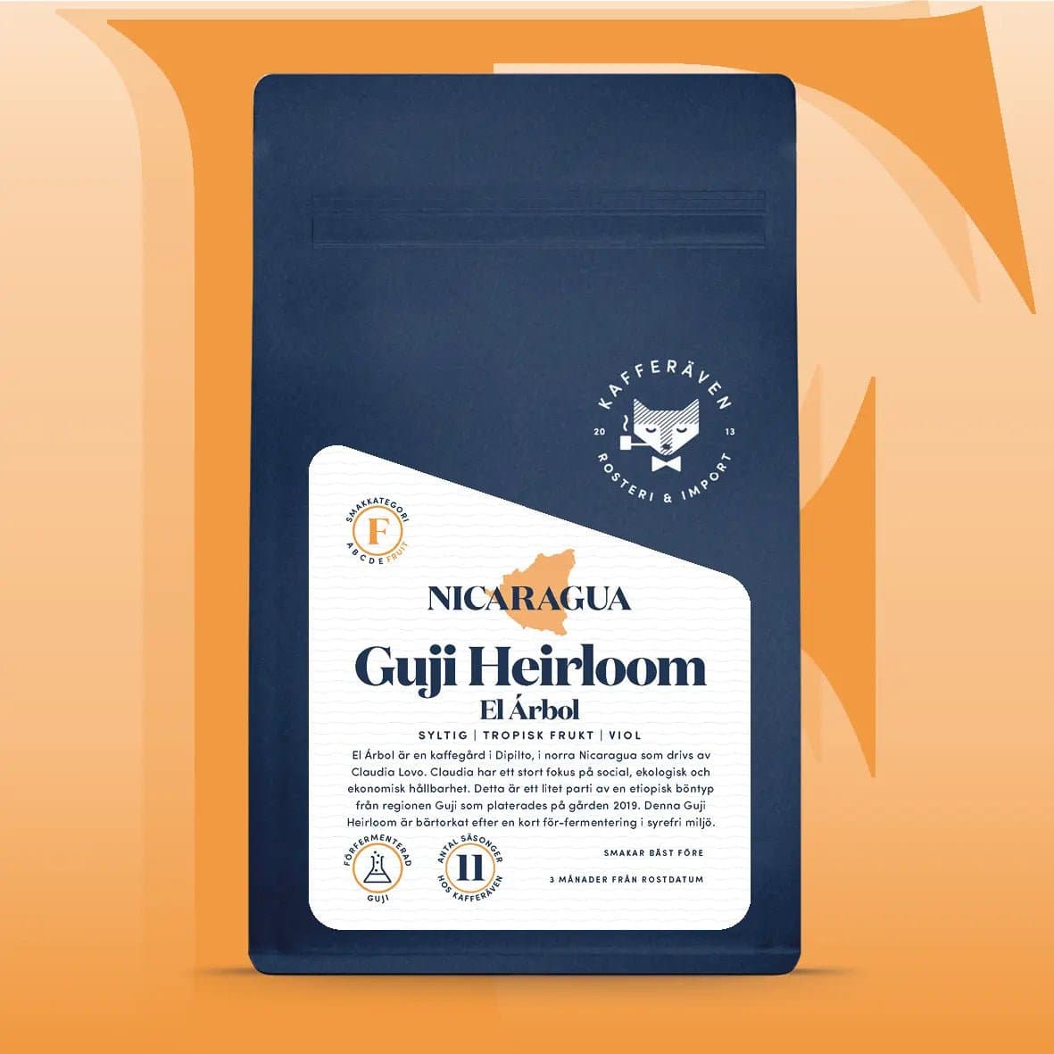 Guji Heirloom El Arbol - kaffe från Nicaragua