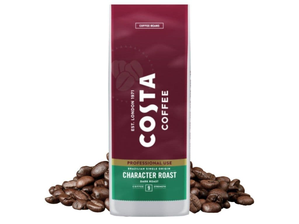 Caffè Costa Coffee Character Roast in grani, tostatura brasiliana