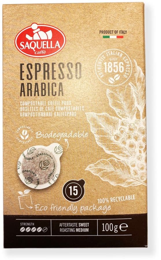 Espresso 100 % Arabica Espresso Pods