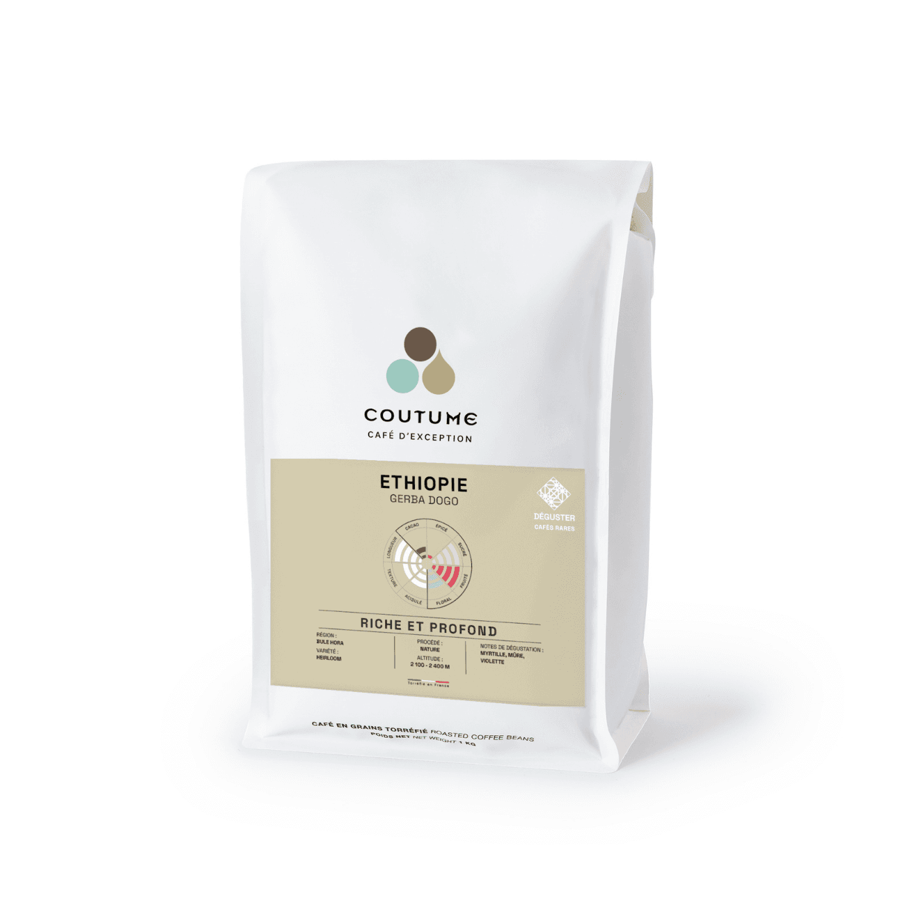 Café Ethiopie Gerba Dogo
