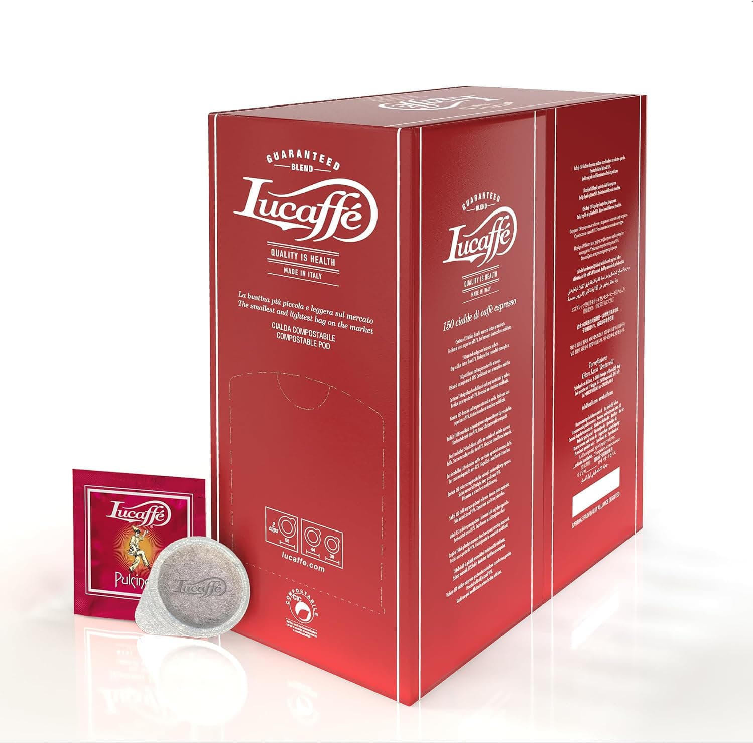 Lucaffè Pulcinella Vintage Edition Dispenser 150 cialde 44m