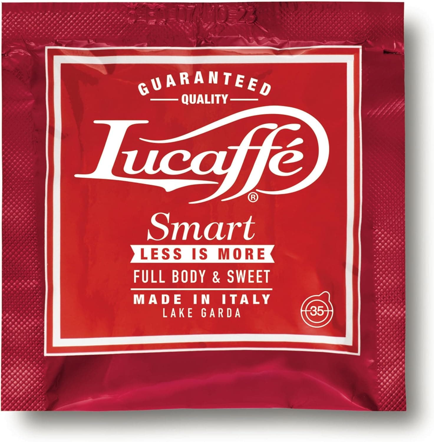 Lucaffè Rossa Gourmet Dispenser 100 cialde 35m