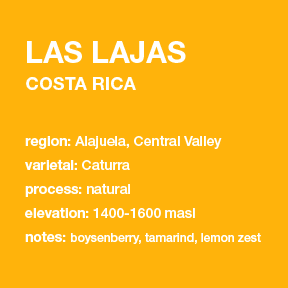 **NEW** COSTA RICA Las Lajas