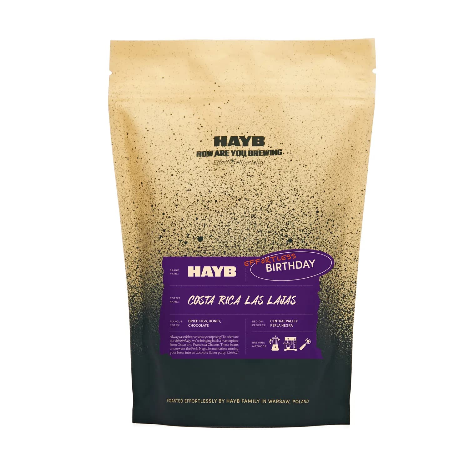 Birthday Coffee Costa Rica Las Lajas Perla Negra Espresso