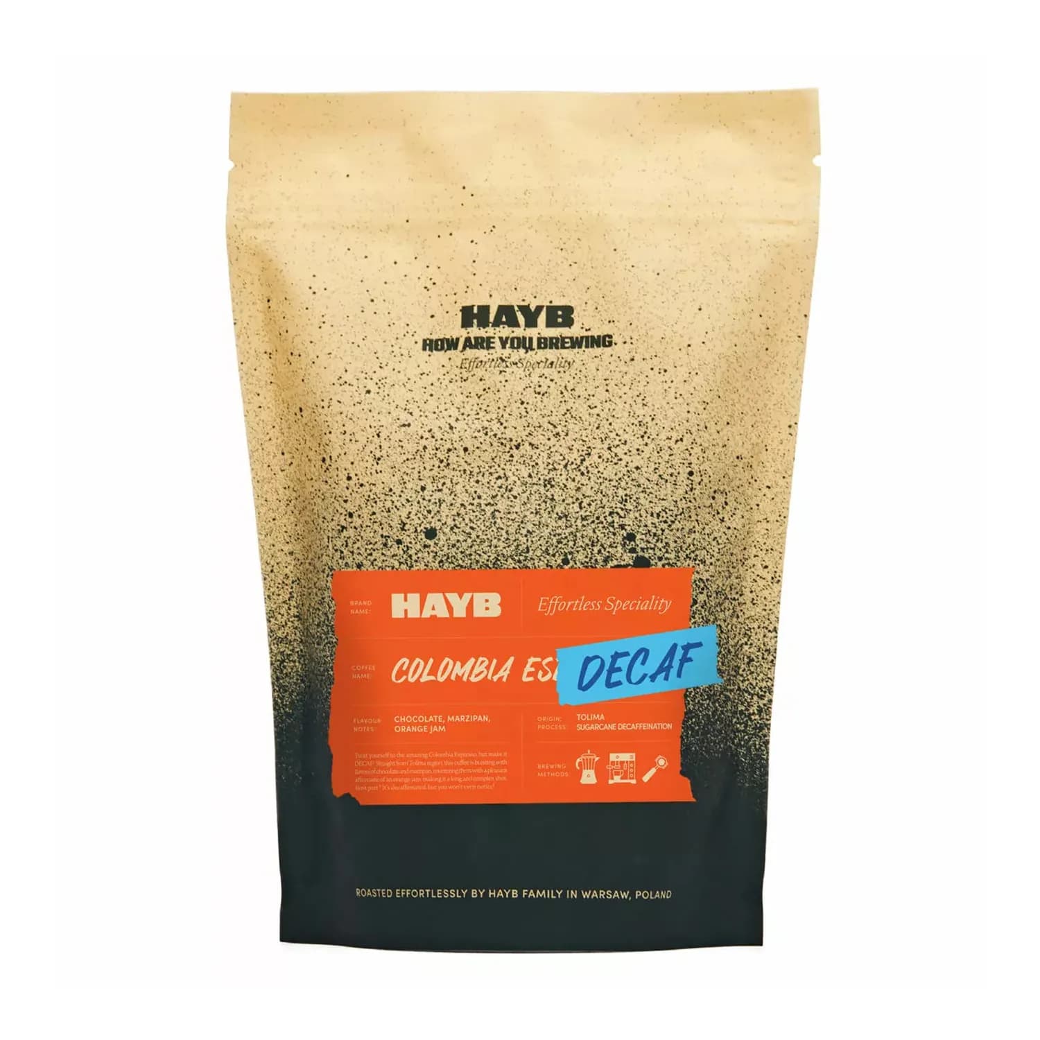 Colombia Decaf Espresso Sugarcane