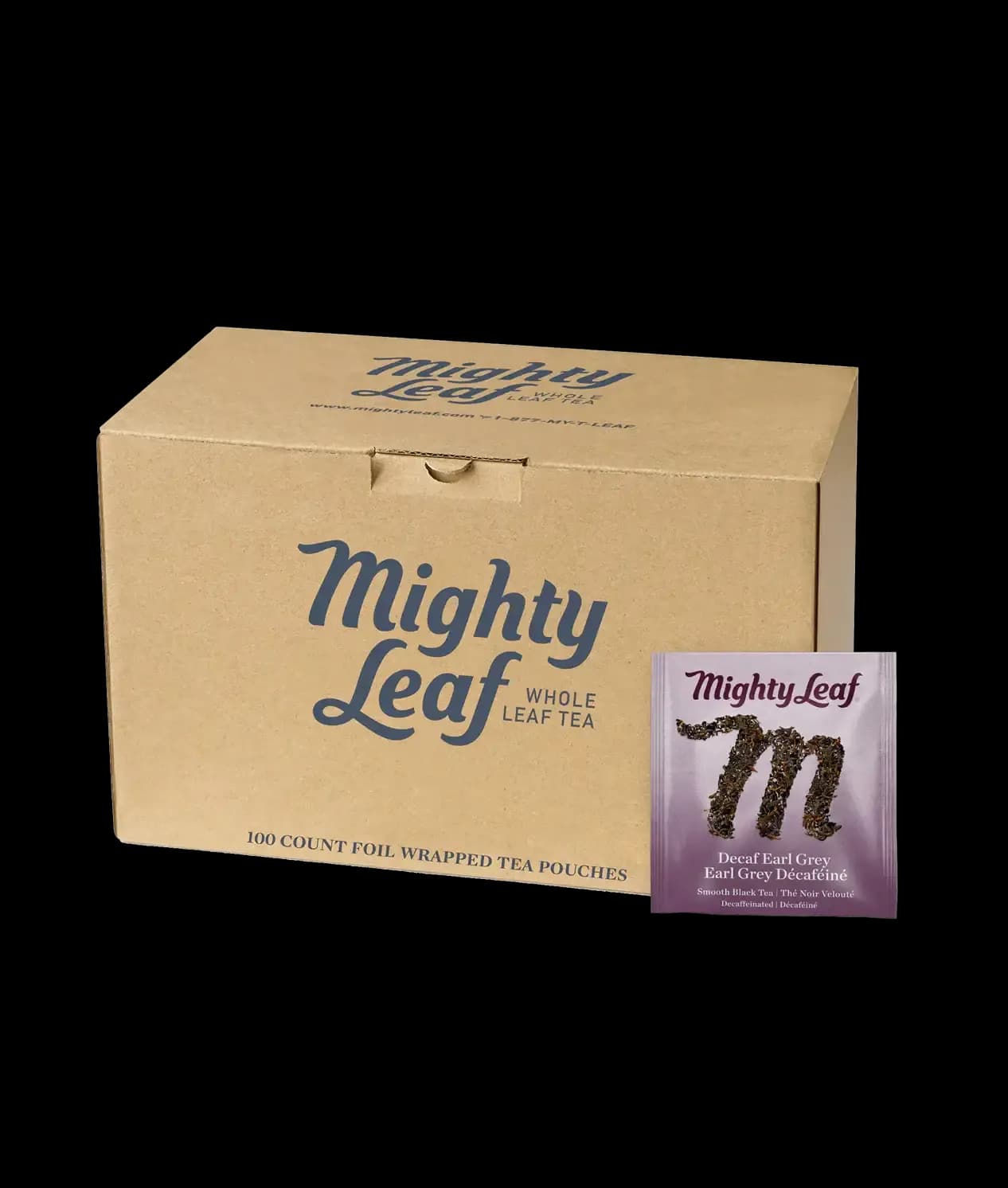 Mighty Leaf Decaf Earl Grey Case