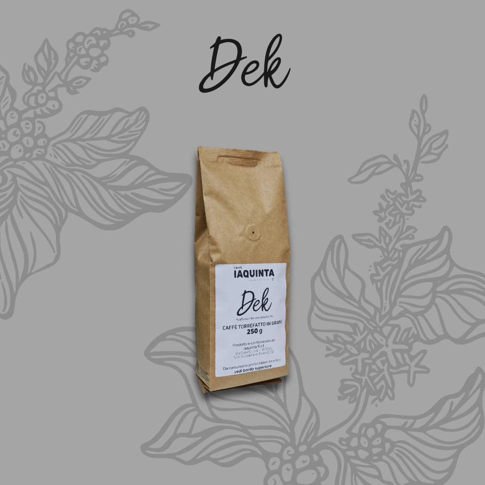 Dek - Senza compromessi - Caffè Decaffeinato