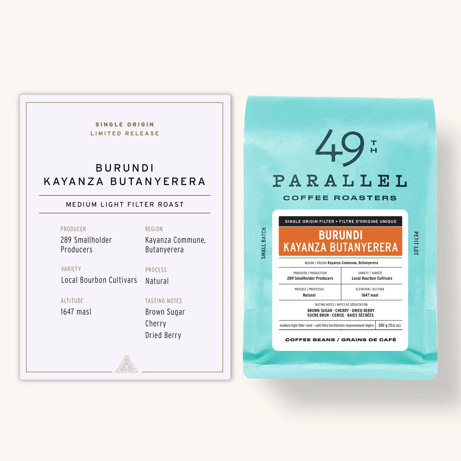 Burundi Kayanza Butanyerera Filter Roast