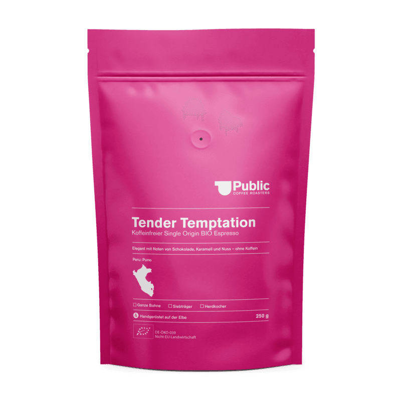 Tender Temptation BIO Espresso – entkoffeiniert