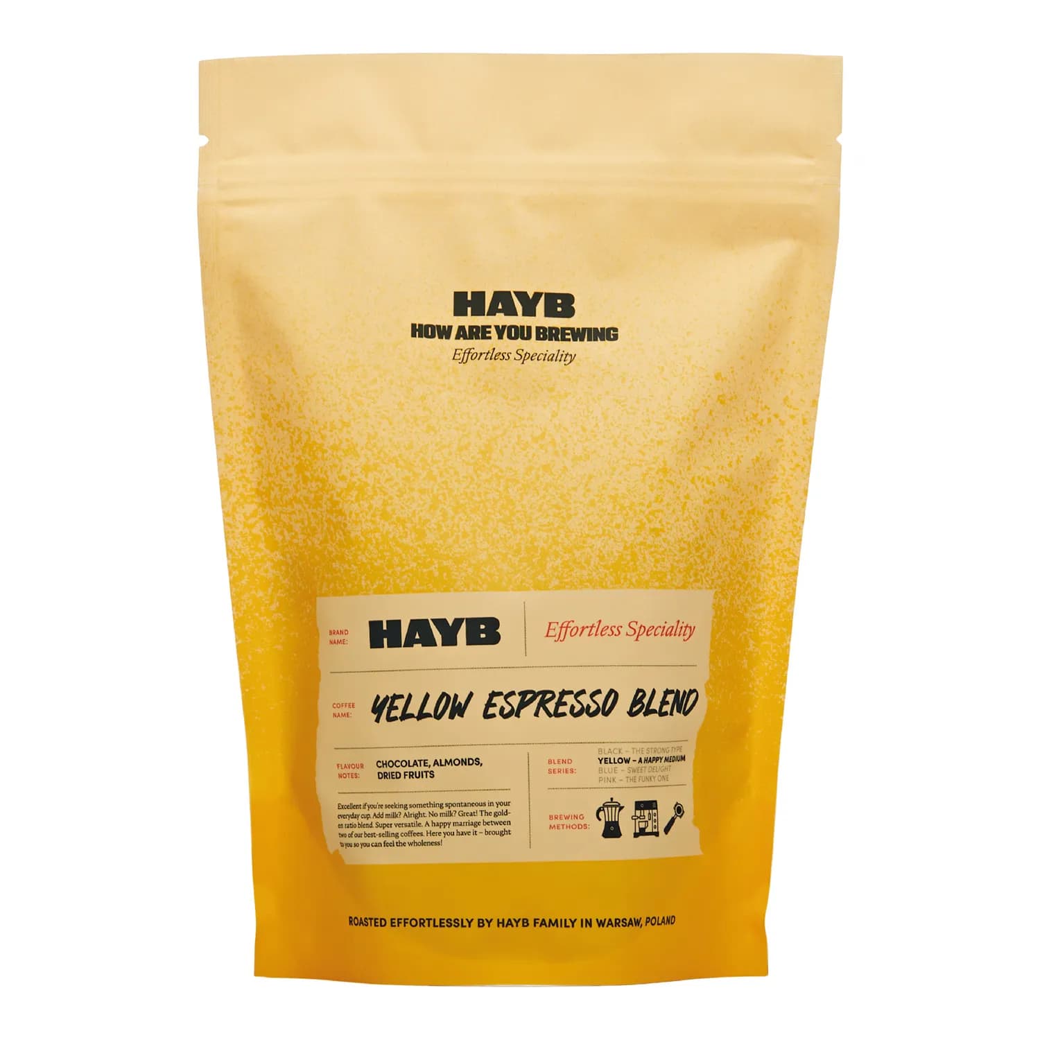 Yellow Espresso Blend Natural, Washed