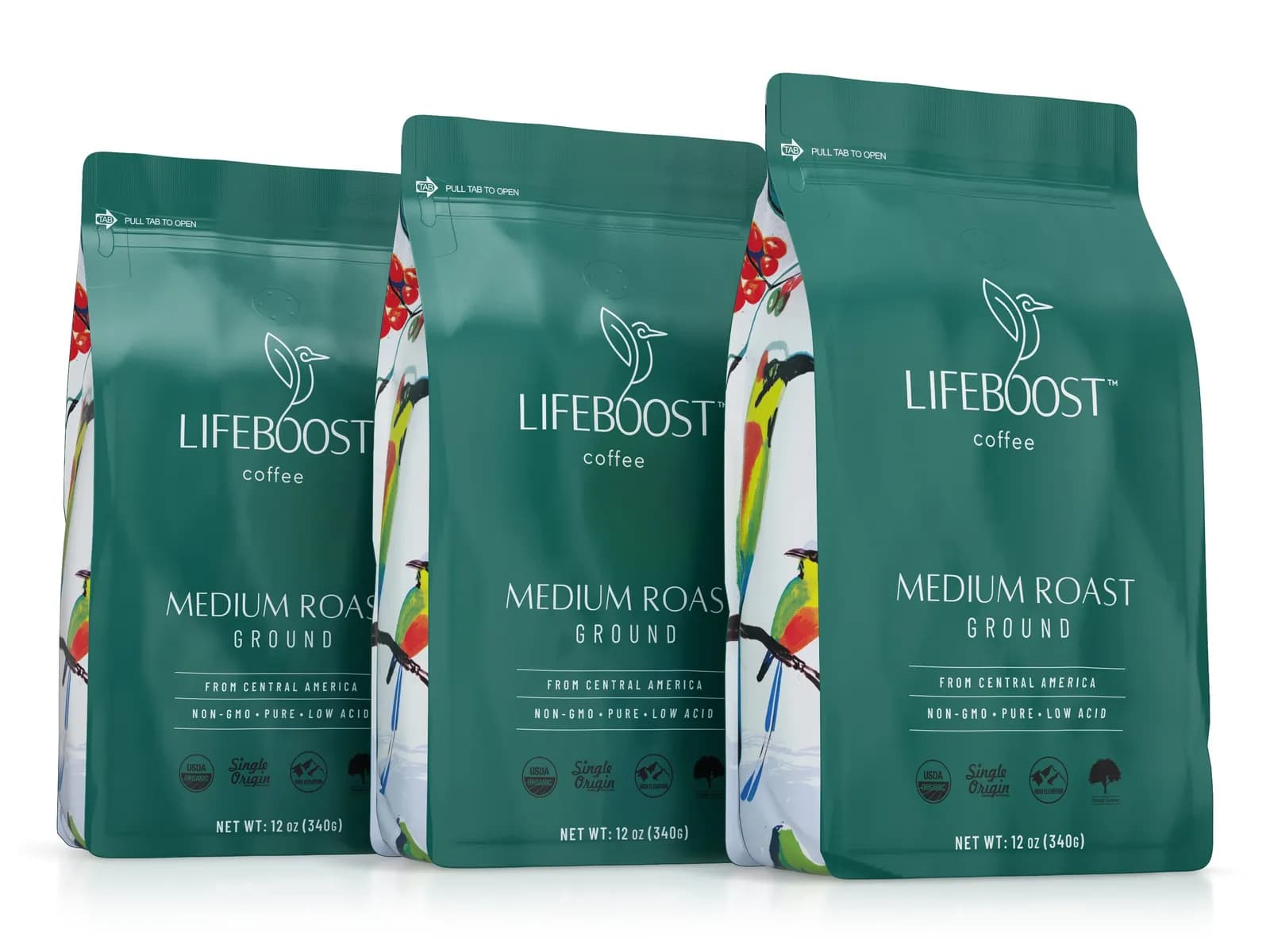 3x Medium Roast Coffee