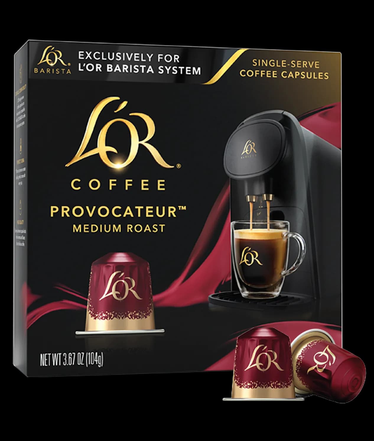 L'OR Provocateur Coffee Capsules