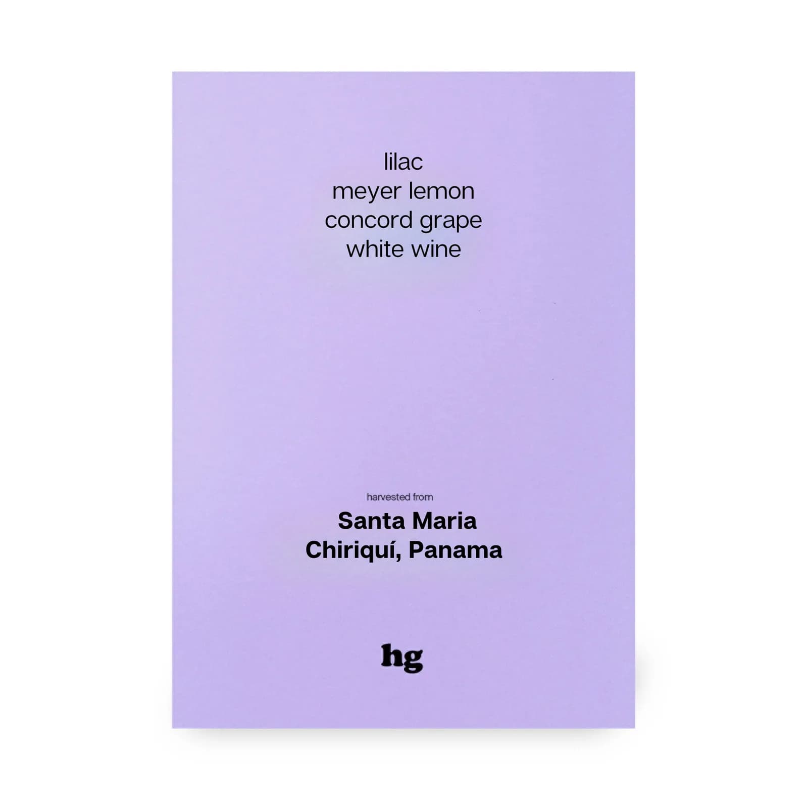 Santa Maria, Gesha, Natural, Panama (In-store)