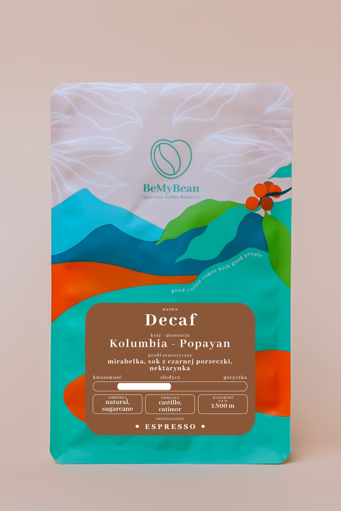 Decaf filter – Kolumbia Popayan