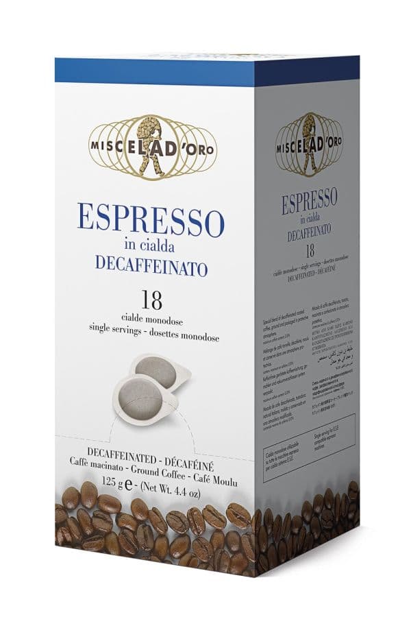 Espresso Decaffeinato Espresso Pods