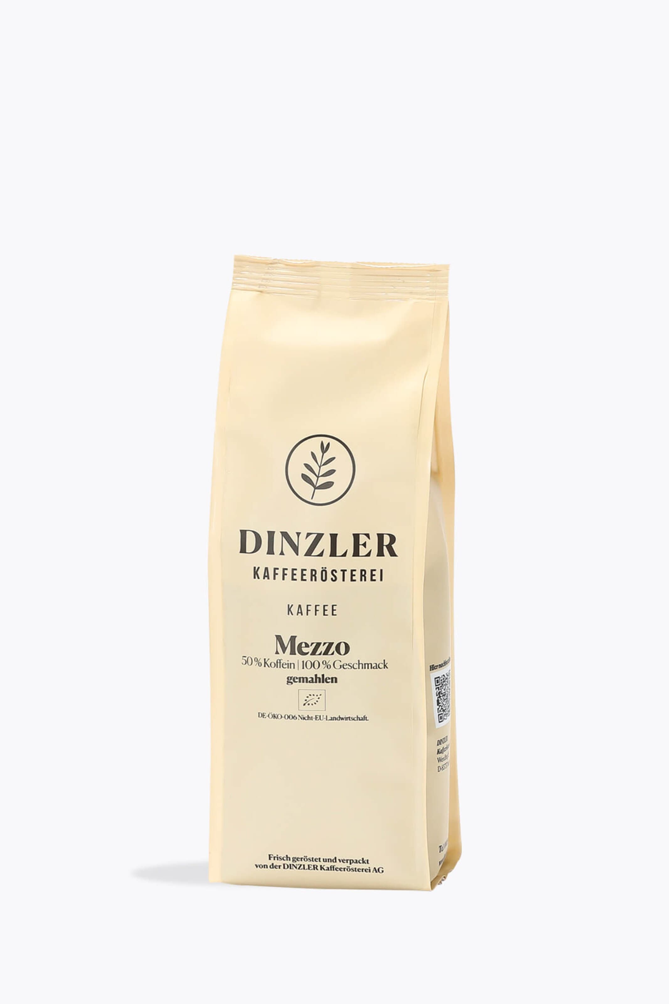 Caffè Mezzo decaffeinato biologico