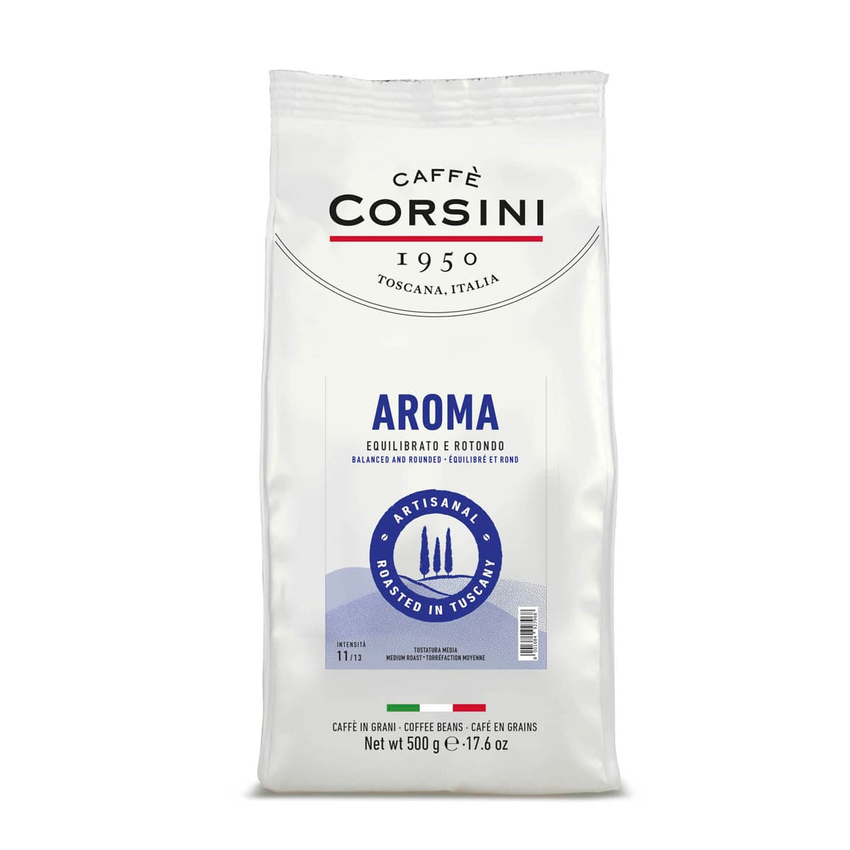 Miscela Arabica e Robusta, Aroma, caffè in grani | Nuova gamma home Caffè Corsini