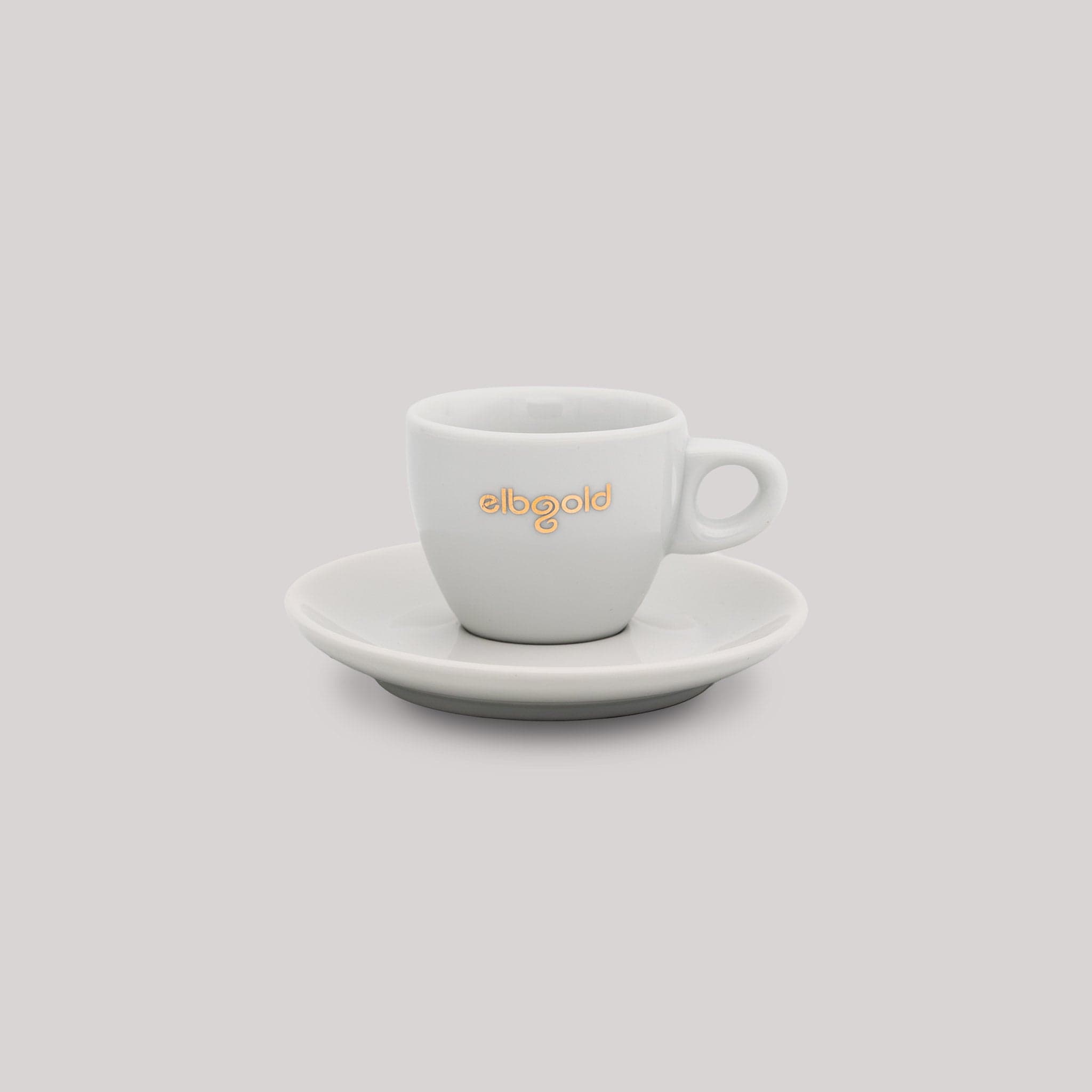 elbgold TASSE ESPRESSO WEISS & GOLD