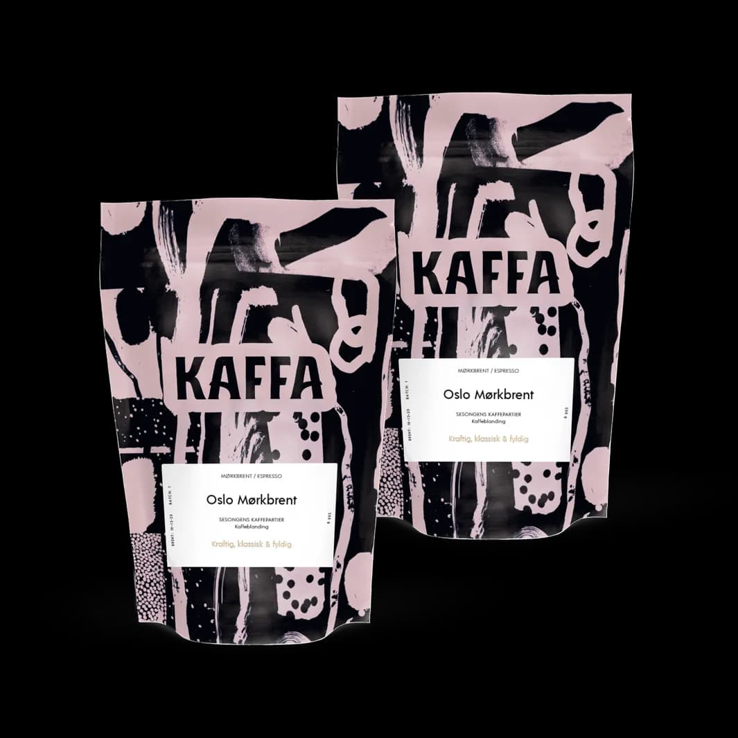 Kaffebønner Oslo Mørkbrent