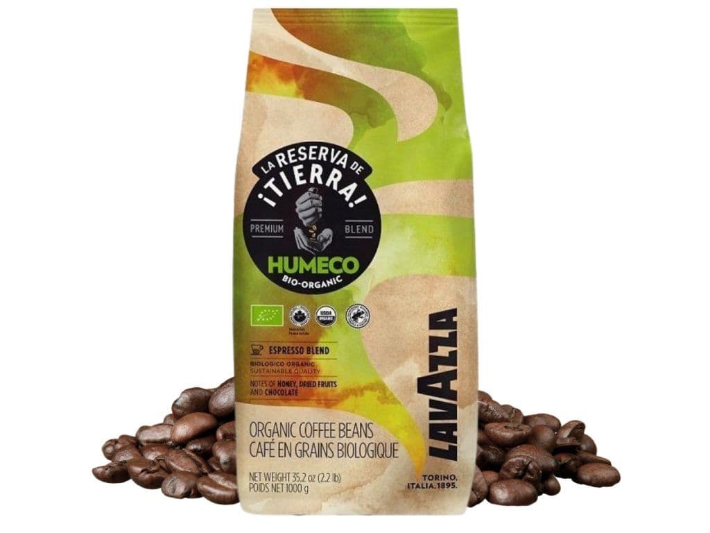 Caffè Lavazza Tierra BIO biologico in grani Humeco